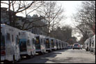 60 Jewish Motor Homes Stop NYC Traffic 60 Jewish Motor Homes Stop NYC Traffic